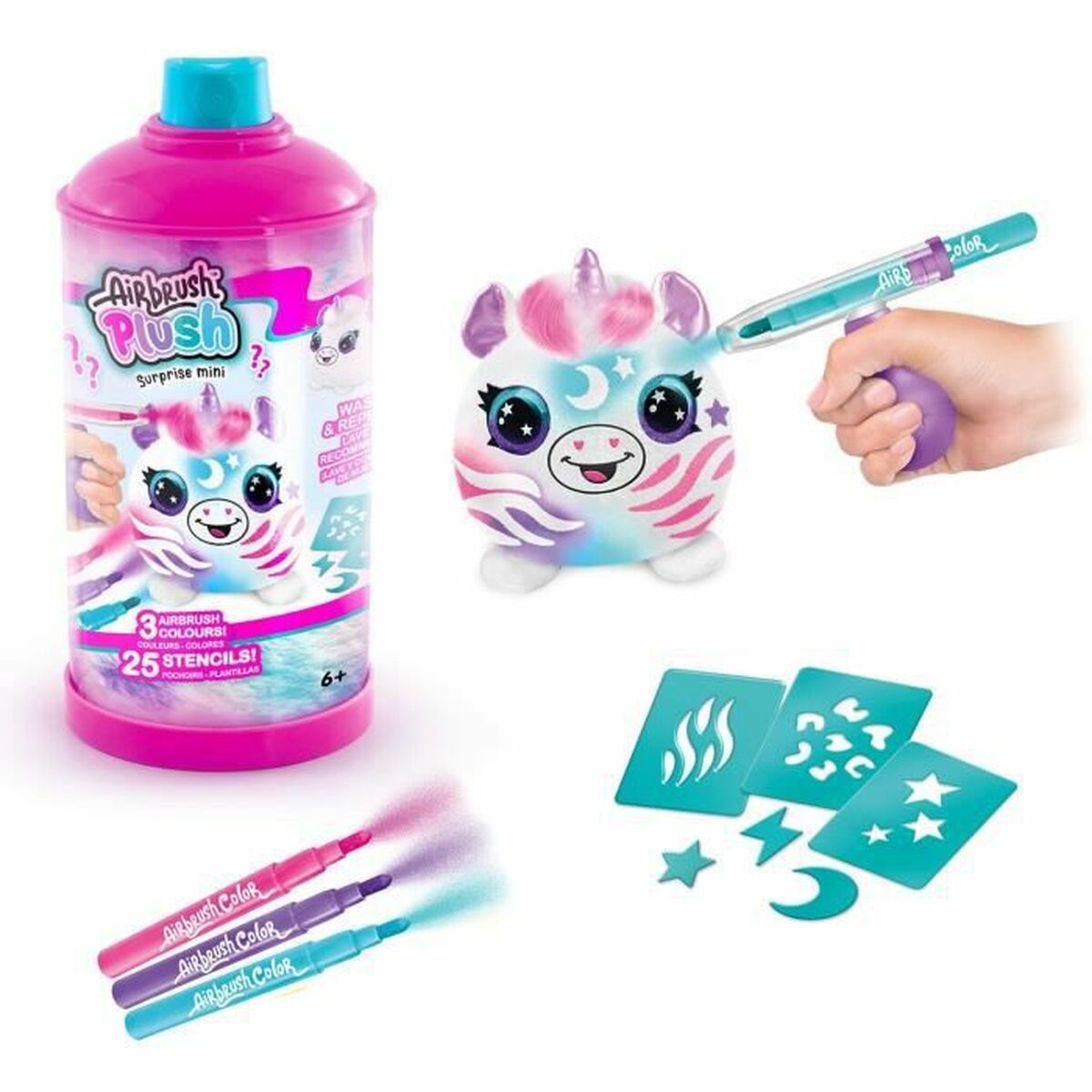 Gioco Fai-da-te Canal Toys Airbrush Plush Personalizzato