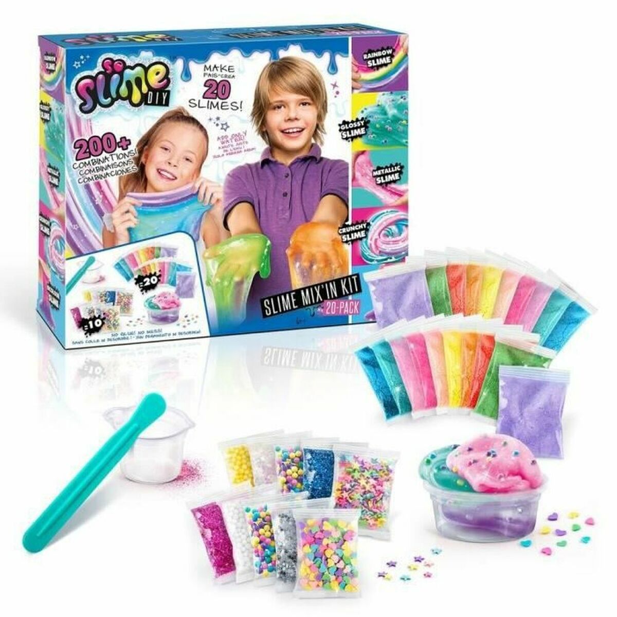 Slime Canal Toys Mix'in Kit (20 Unità)