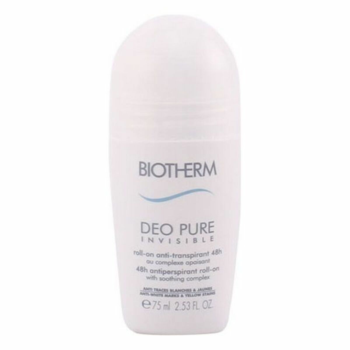 Deodorante Roll-on Deo Pure Invisible Biotherm (75 ml)