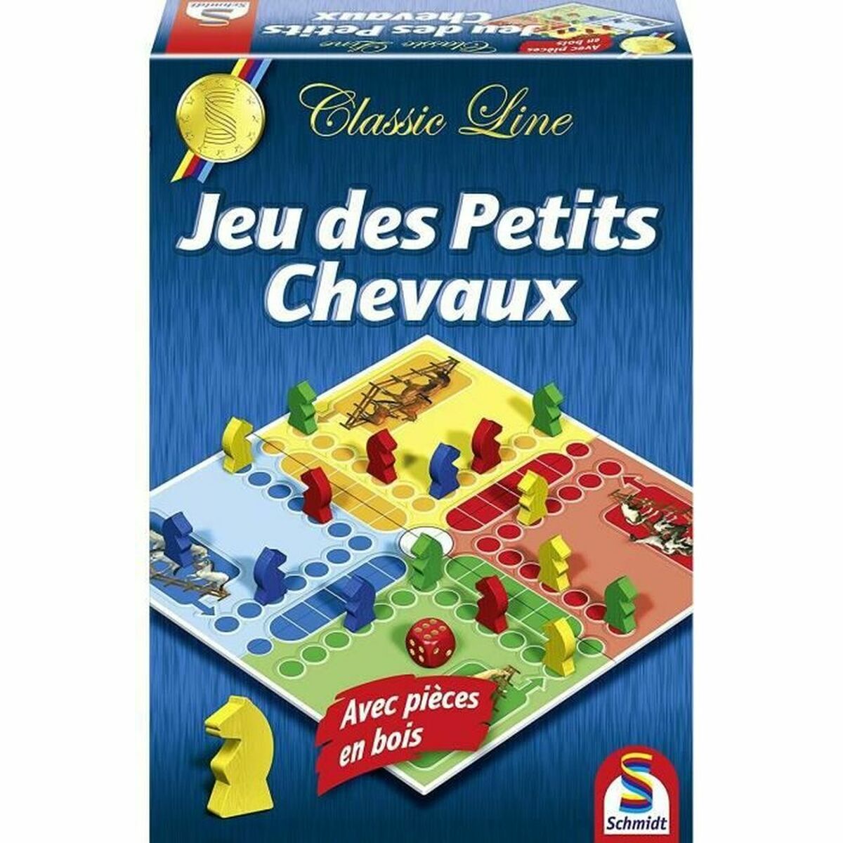 Gioco da Tavolo Schmidt Spiele Jeu Des Petits Chevaux (FR)