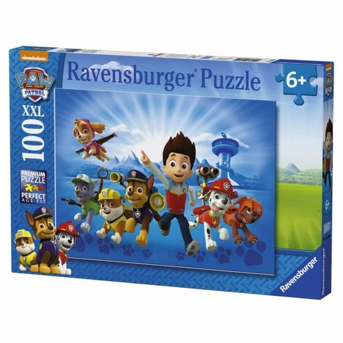 Puzzle The Paw Patrol Ravensburger 10899 XXL 100 Pezzi
