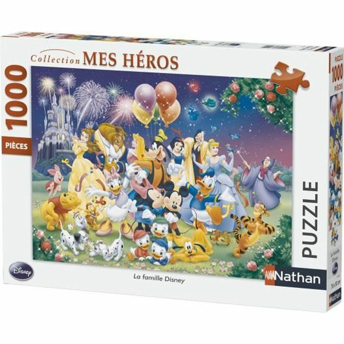 Puzzle Disney Nathan - The Disney Family 1000 Pezzi