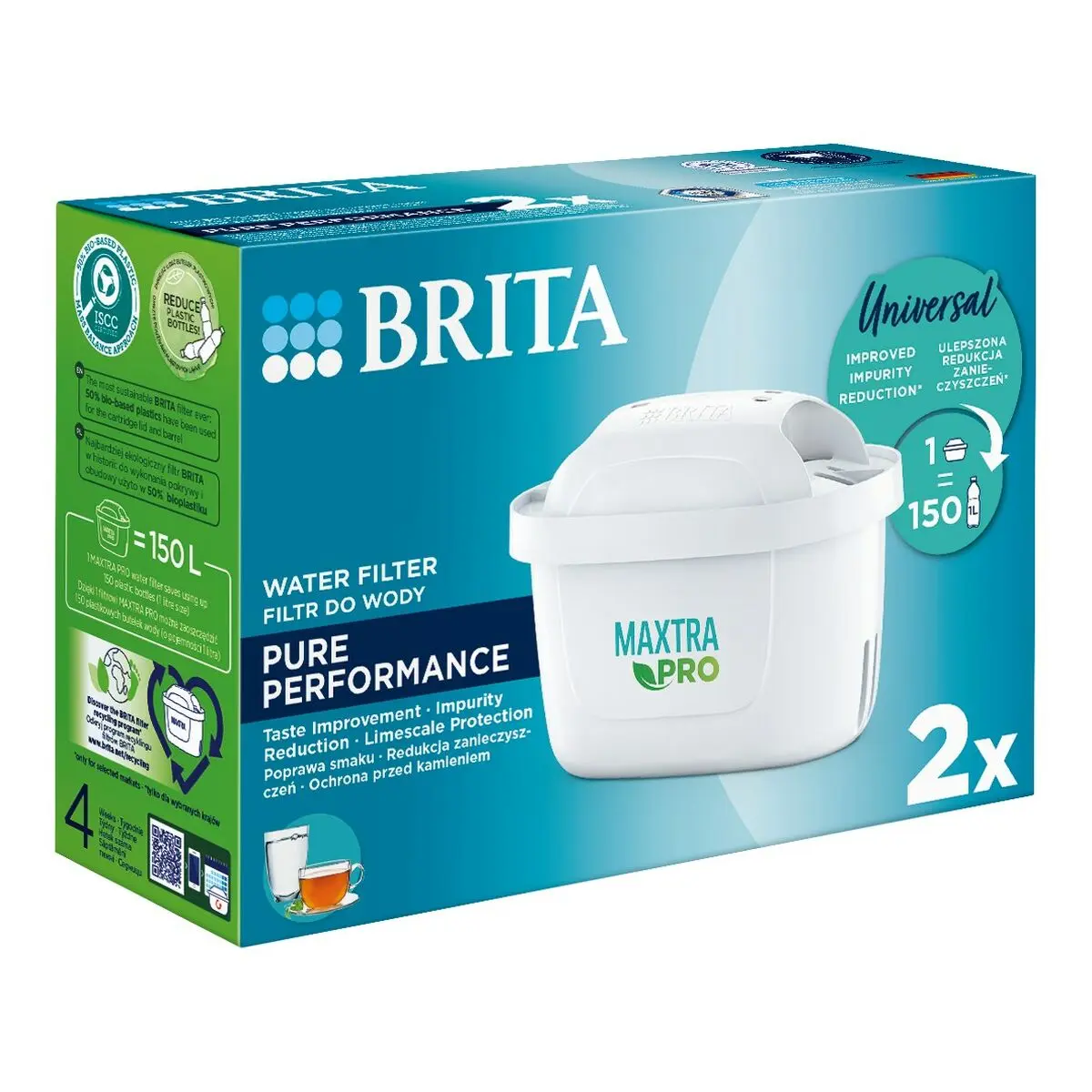 Filtro per brocca filtrante Brita Maxtra Pro (2 Unità)