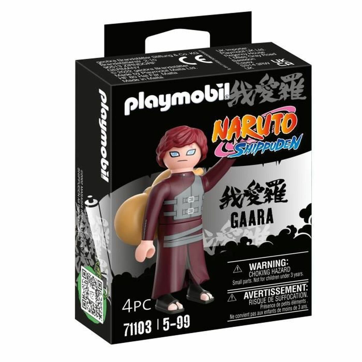 Statua Playmobil Naruto Shippuden - Gaara 71103 4 Pezzi