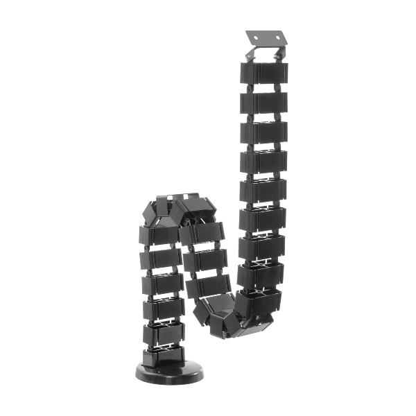 DELUXE CABLE MANAGEMENT SPINE, BLAC