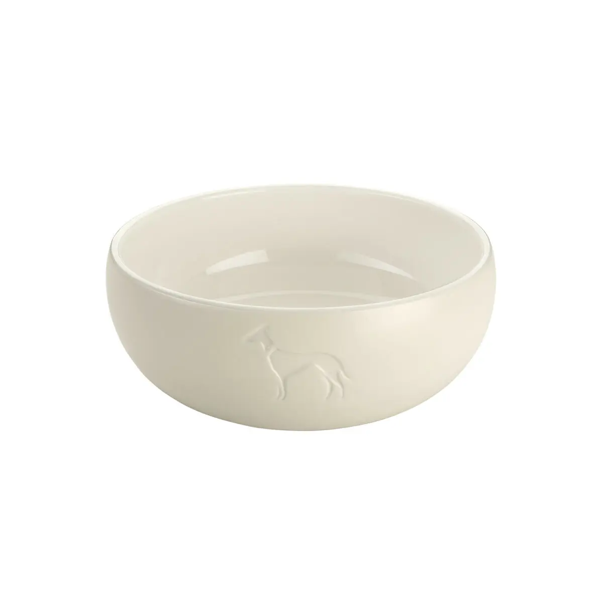 Ciotola per cani Hunter Bianco Ceramica Silicone 1,5 L Moderno
