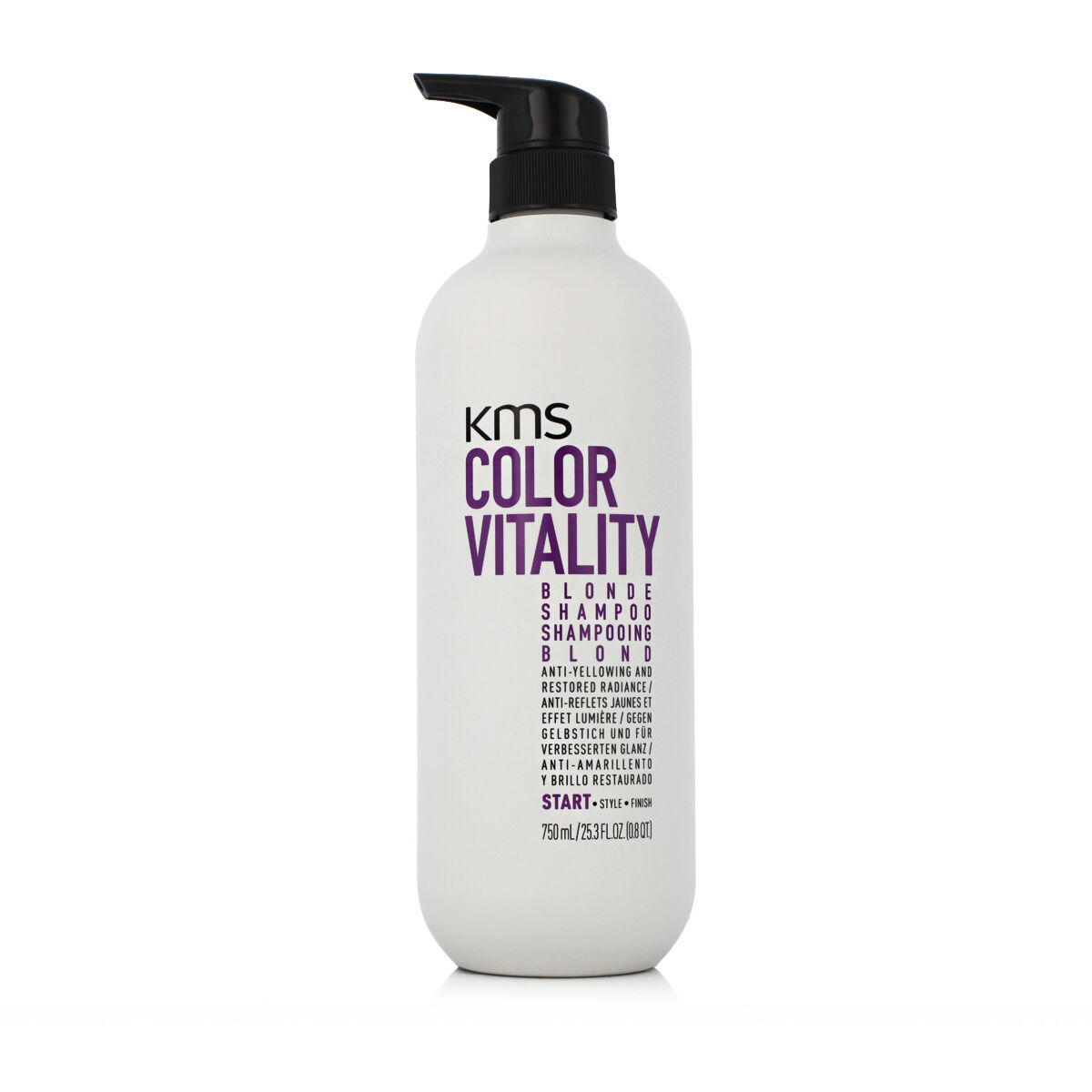 Shampoo per Capelli Biondi o Brizzolati KMS Colorvitality 750 ml