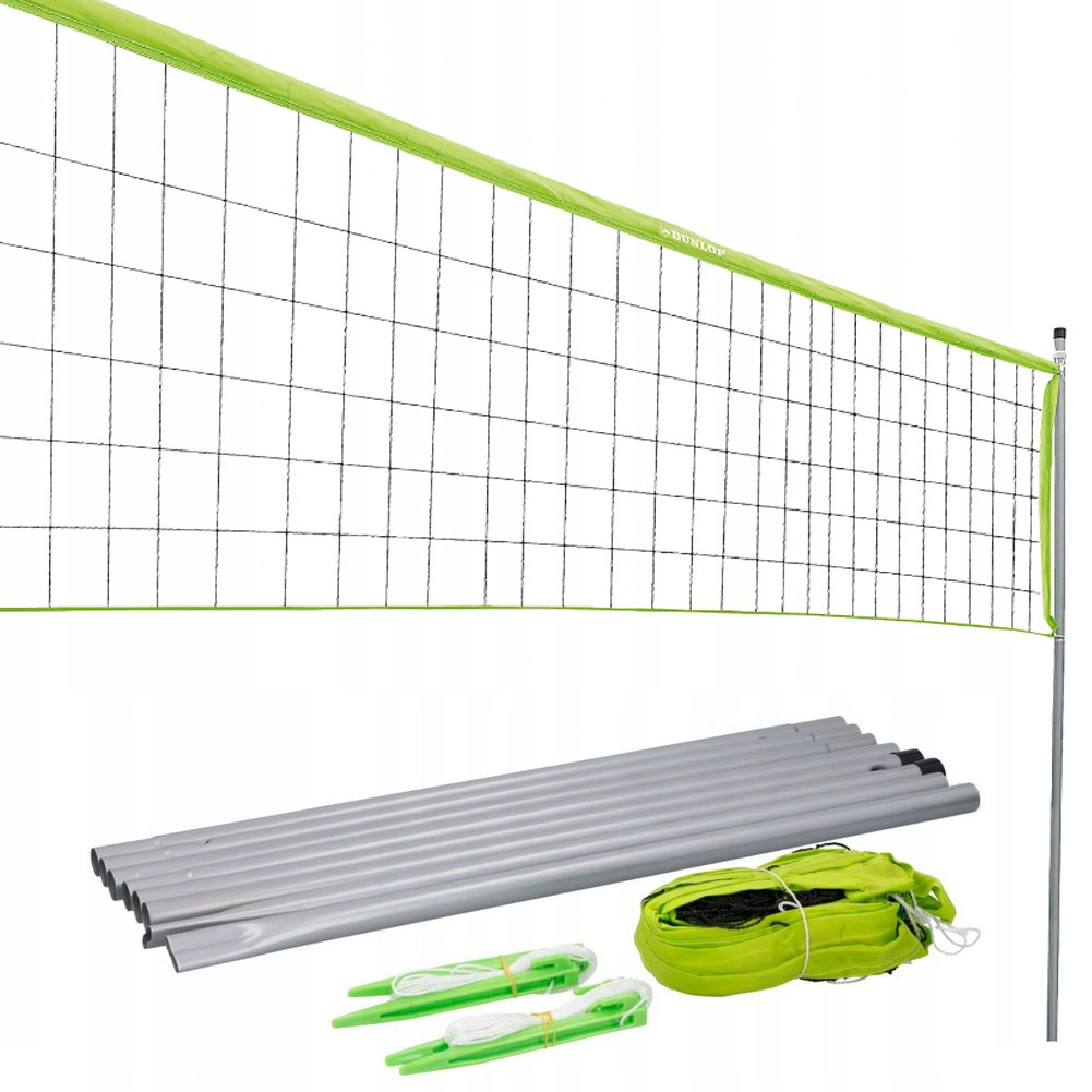 Rete Sportiva Per Tennis Pallavolo Set Completo Sport Dunlop Volleybal 609x220cm