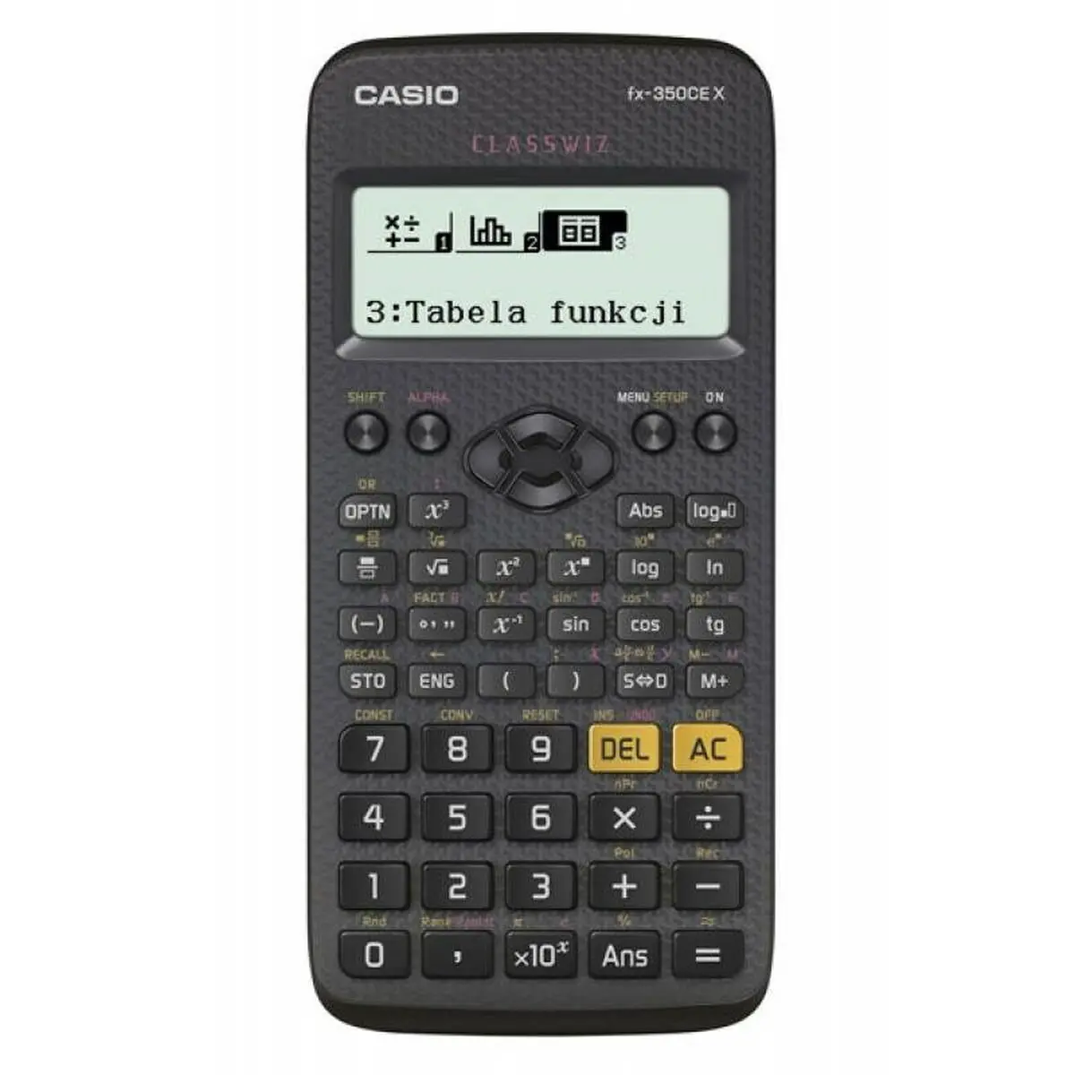 Calcolatrice scientifica Casio FX-350CEX Nero