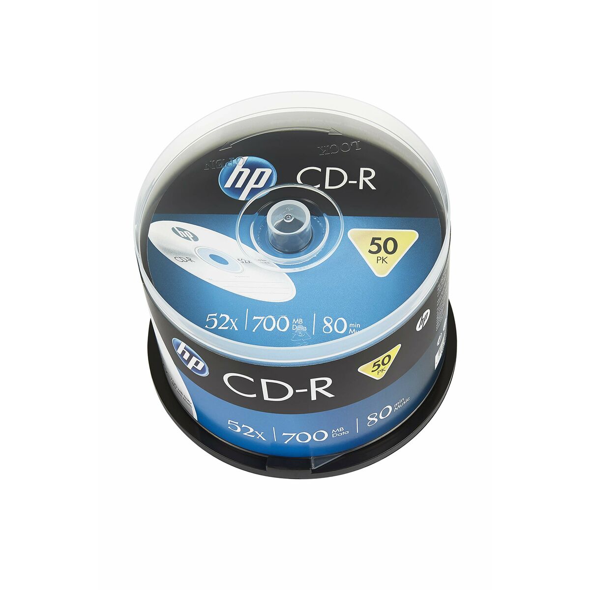 CD-R HP 50 Unità 700 MB 52x