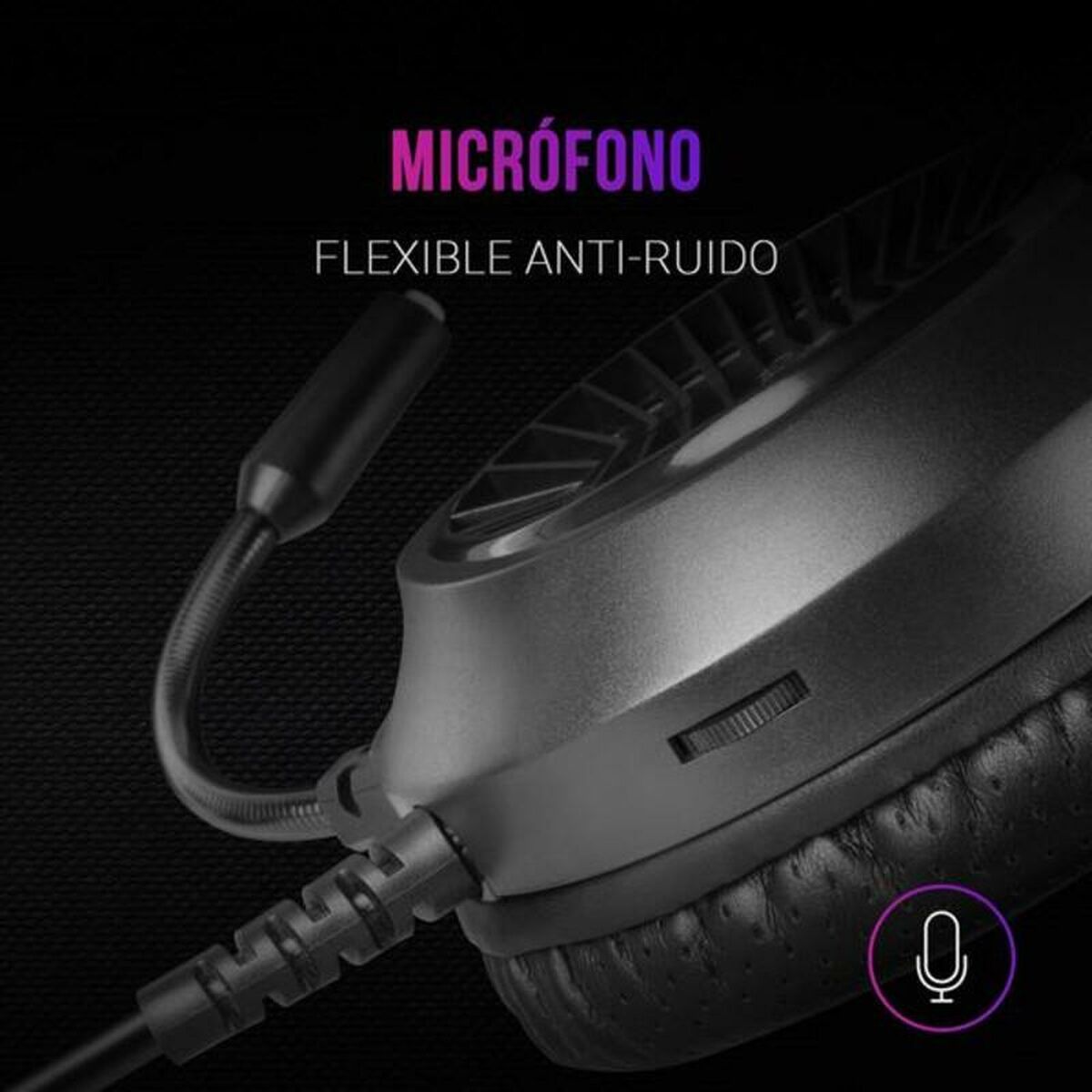 Auricolare con Microfono Gaming Mars Gaming MH120 PC PS4 PS5 XBOX Nero