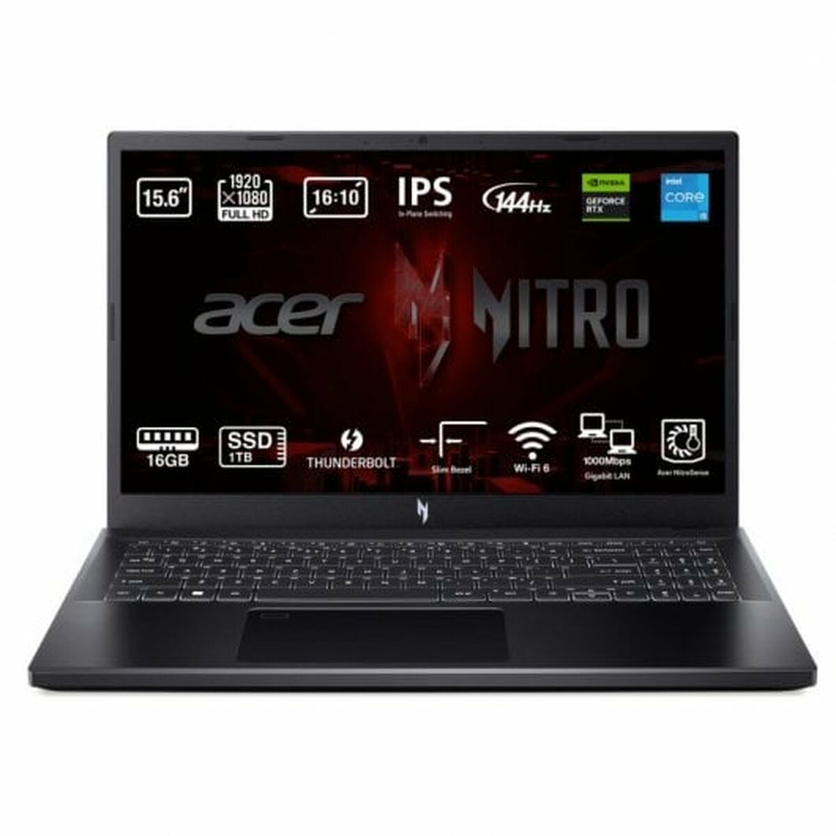 Notebook Acer Nitro V 15 ANV15-51-51PQ 15,6" 16 GB RAM 1 TB SSD