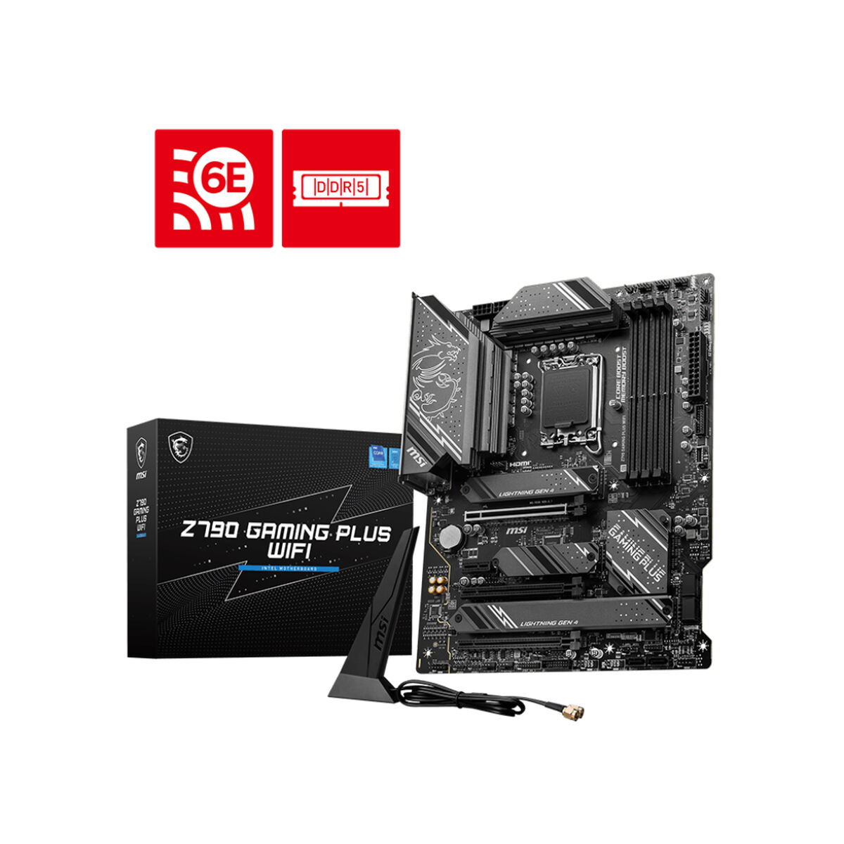 Scheda Madre MSI Msi Z790 Gaming Plus Wi-FI LGA 1700 Intel Intel Z790 Express
