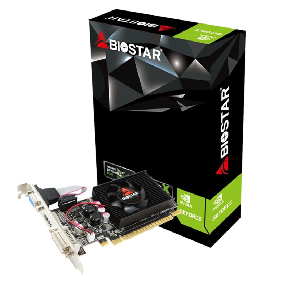 Scheda Grafica Biostar VN6103THX6 2 GB GDDR3 Nvidia GeForce GT 610