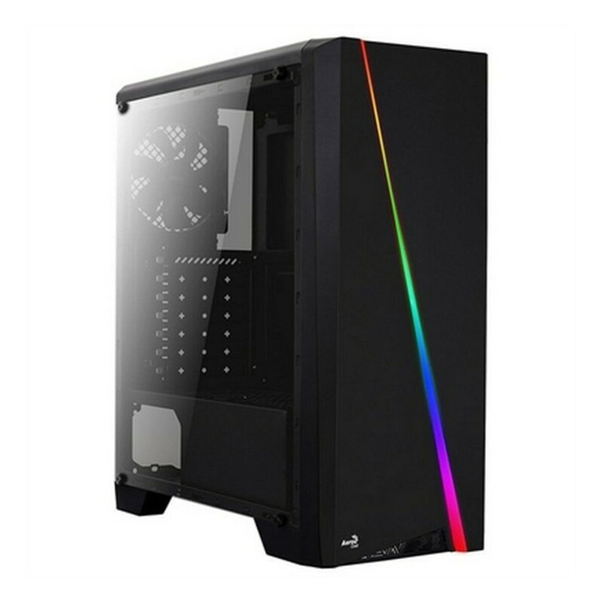 Case computer desktop ATX Aerocool ACCM-PV10012.11 RGB USB3.0 LED RGB Nero