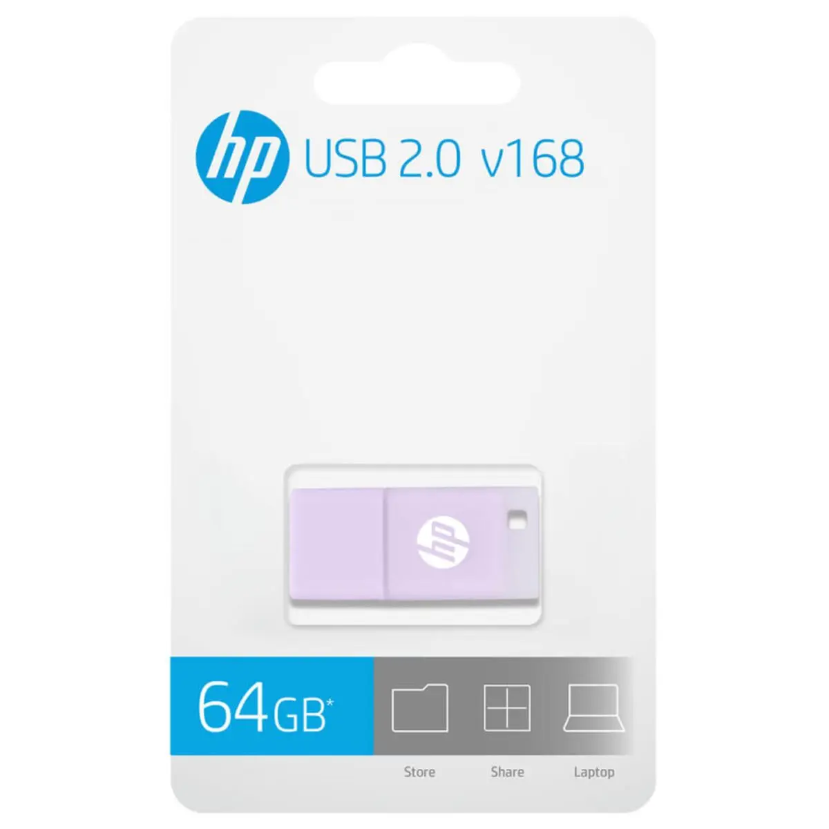 Memoria USB HP X168 Lilla 64 GB