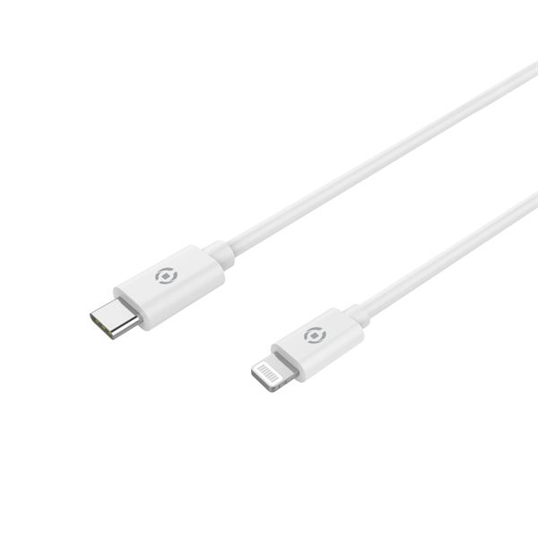 LIGHTNING TO USB-C 60W CABLE WHITE