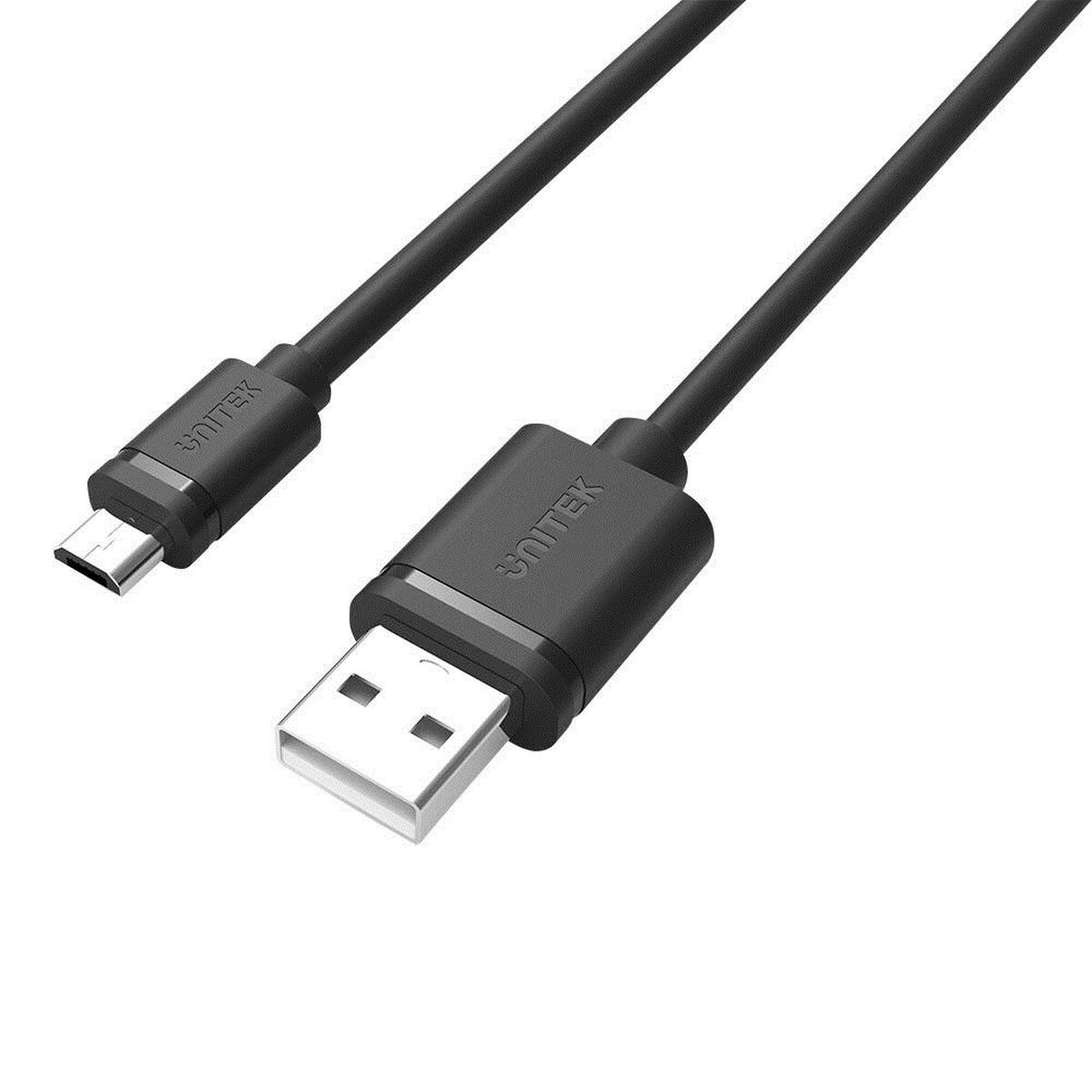 Cavo da USB a micro USB Unitek Y-C435GBK Nero 3 m