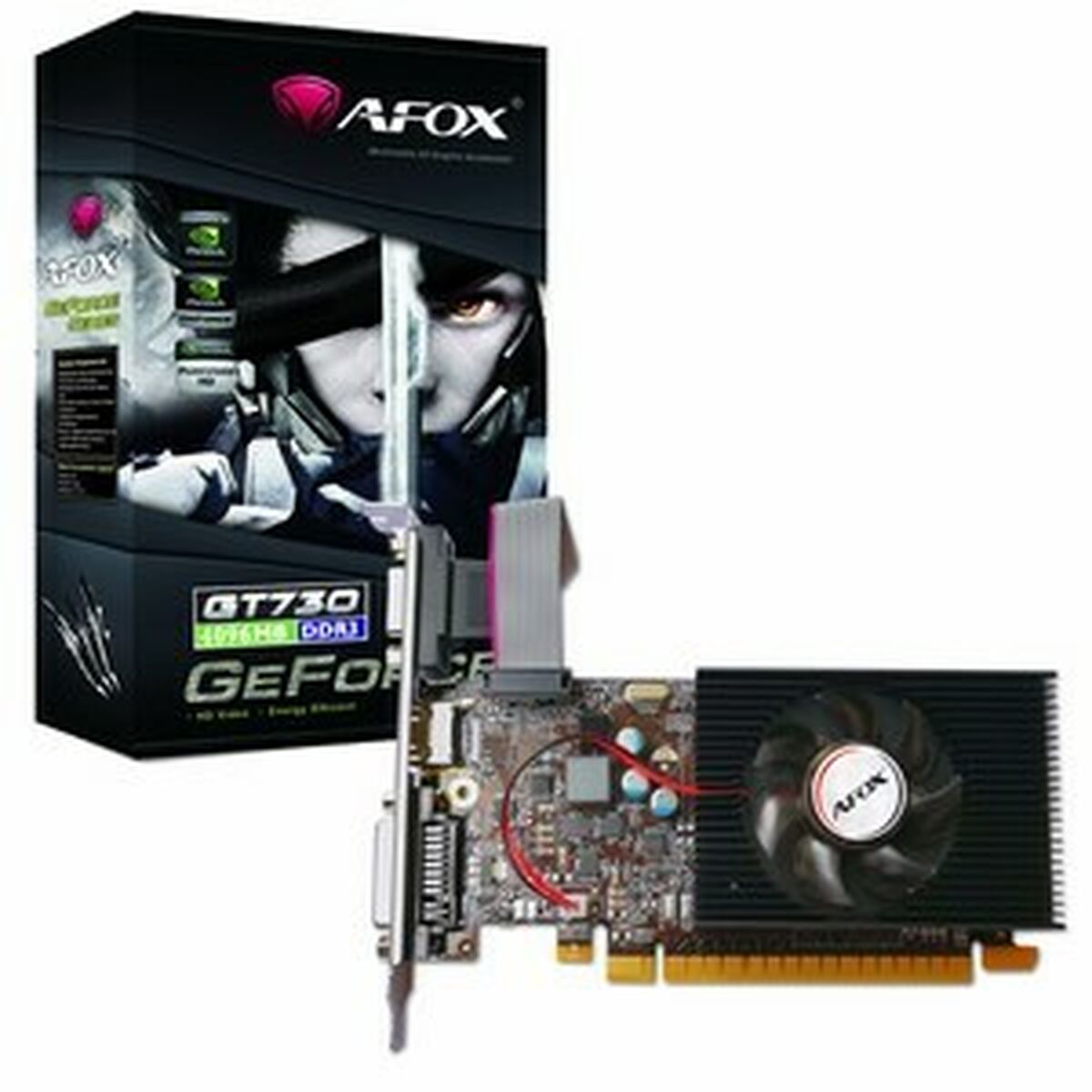 Scheda Grafica Afox AF730-4096D3L5 4 GB RAM NVIDIA GeForce GT 730