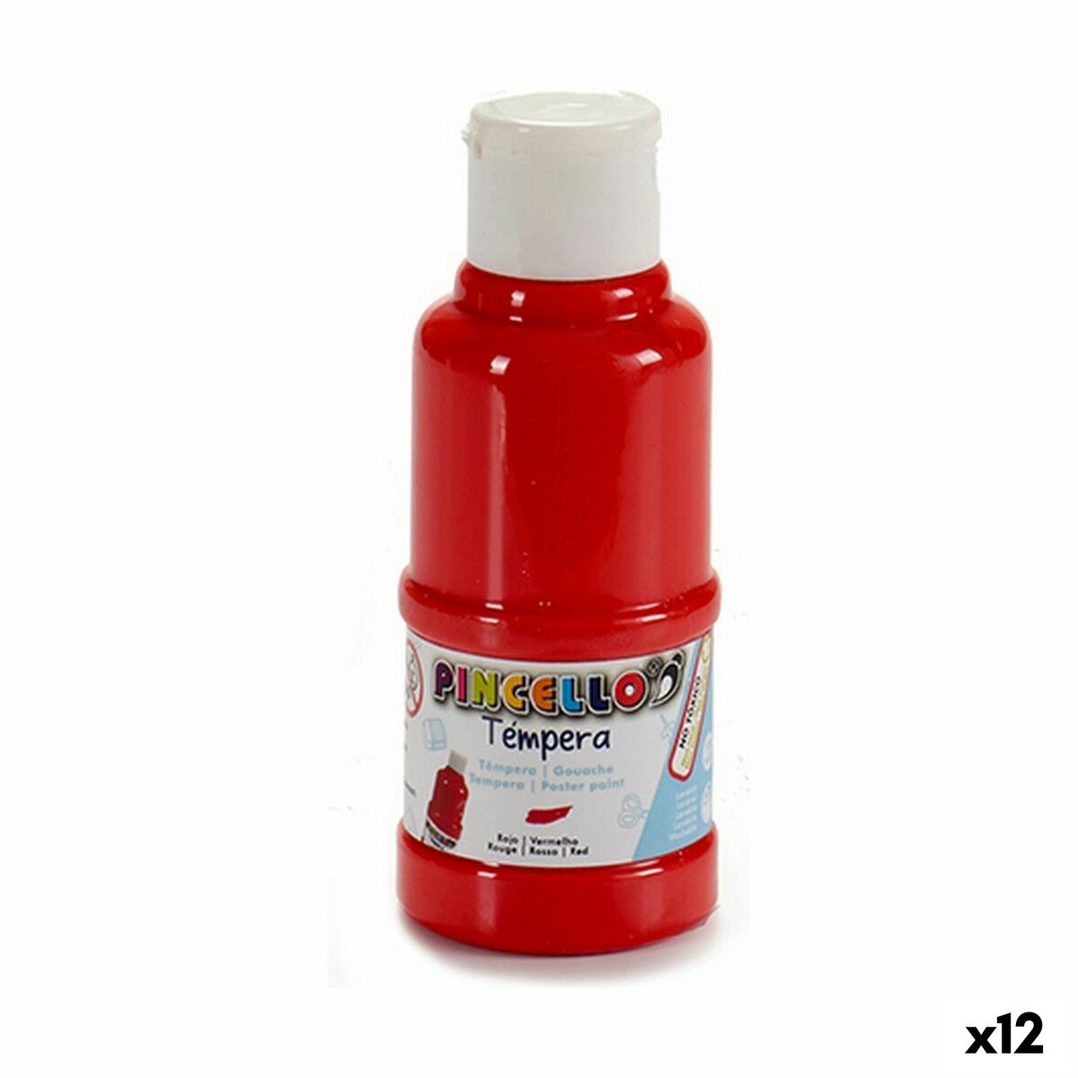 Tempere Rosso (120 ml) (12 Unità)
