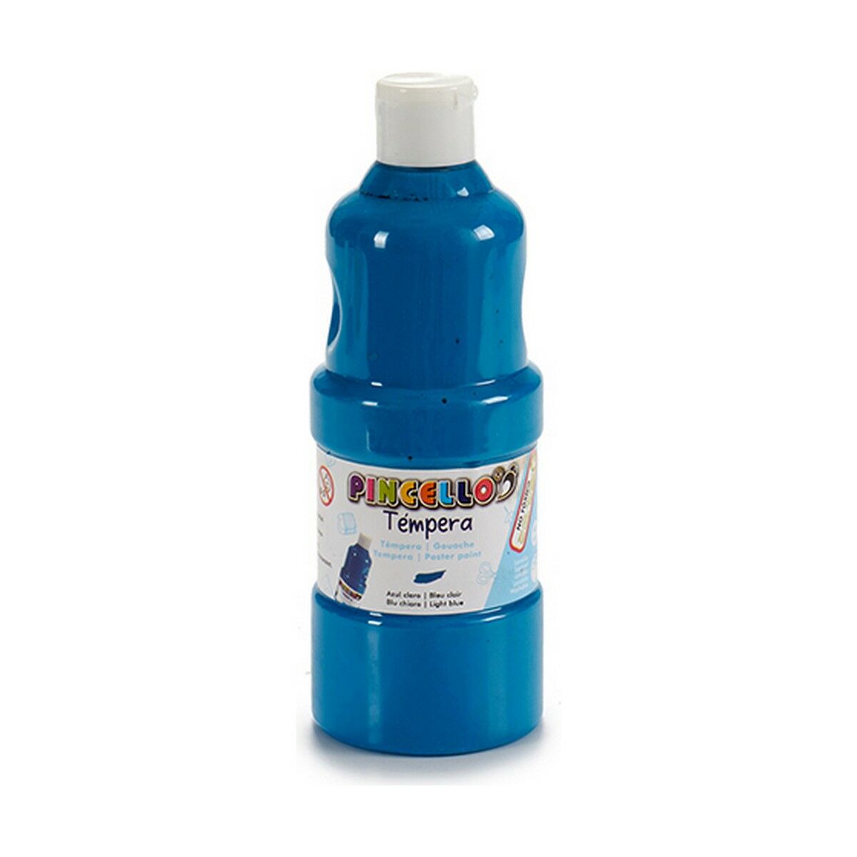 Tempere Azzurro Chiaro 400 ml (6 Unità)