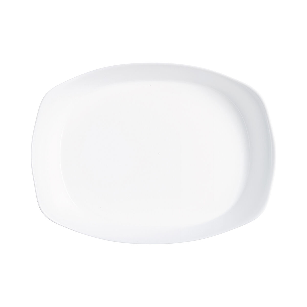 Teglia da Cucina Luminarc Smart Cuisine Rettangolare Bianco Vetro 38 x 27 cm (6 Unità)