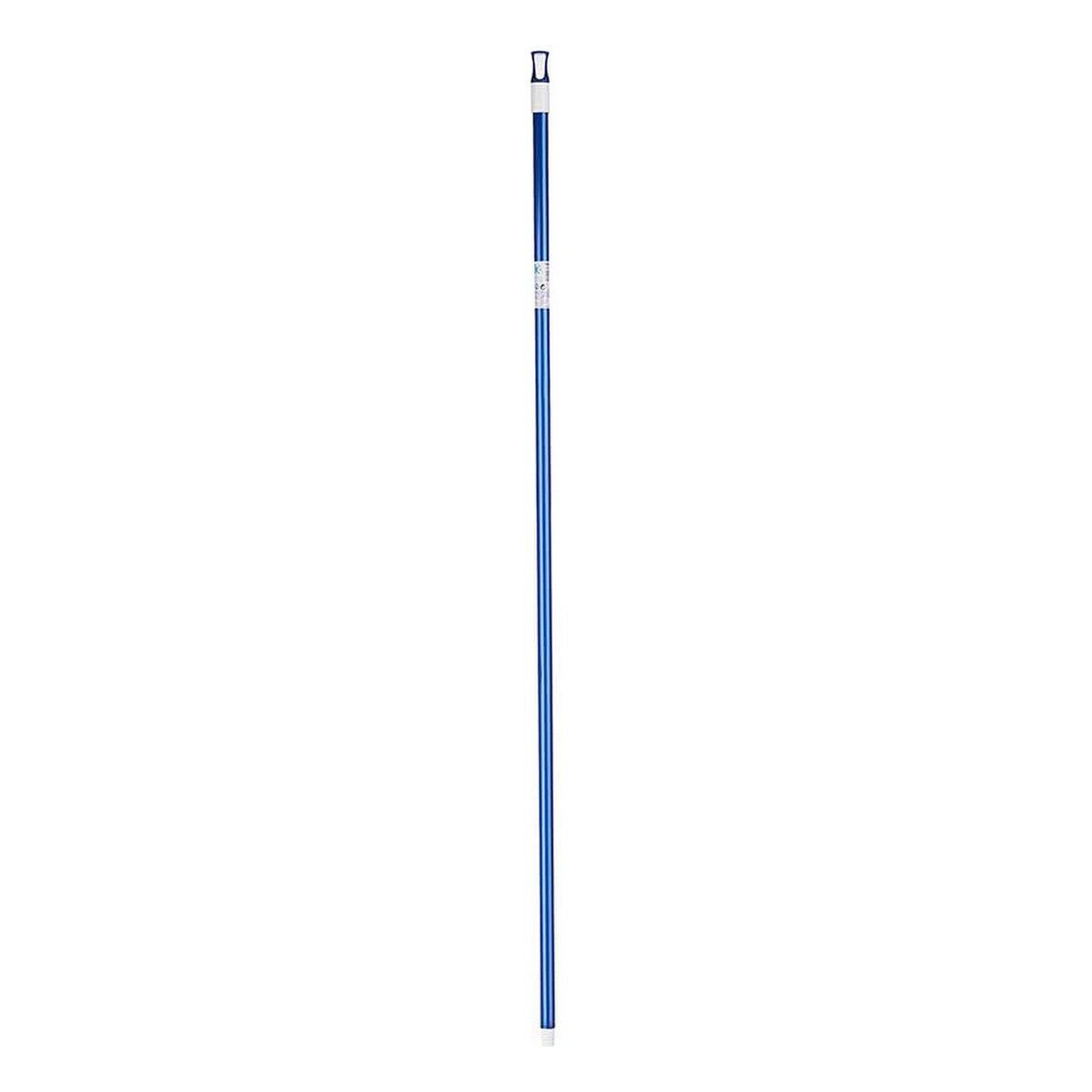 Mazza per la Scopa 2,3 x 130 x 2,3 cm Azzurro Metallo (12 Unità)