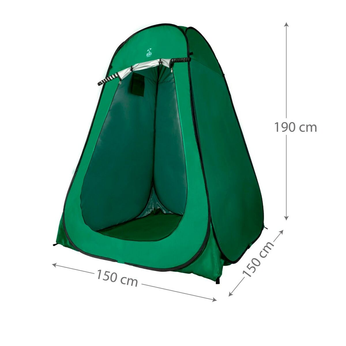 Tenda da Campeggio Aktive 150 x 190 x 150 cm (2 Unità)