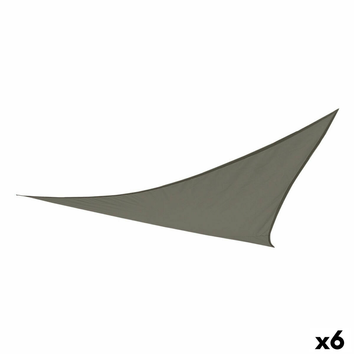 Vele parasole Aktive Triangolare Grigio 360 x 0,5 x 360 cm (6 Unità)