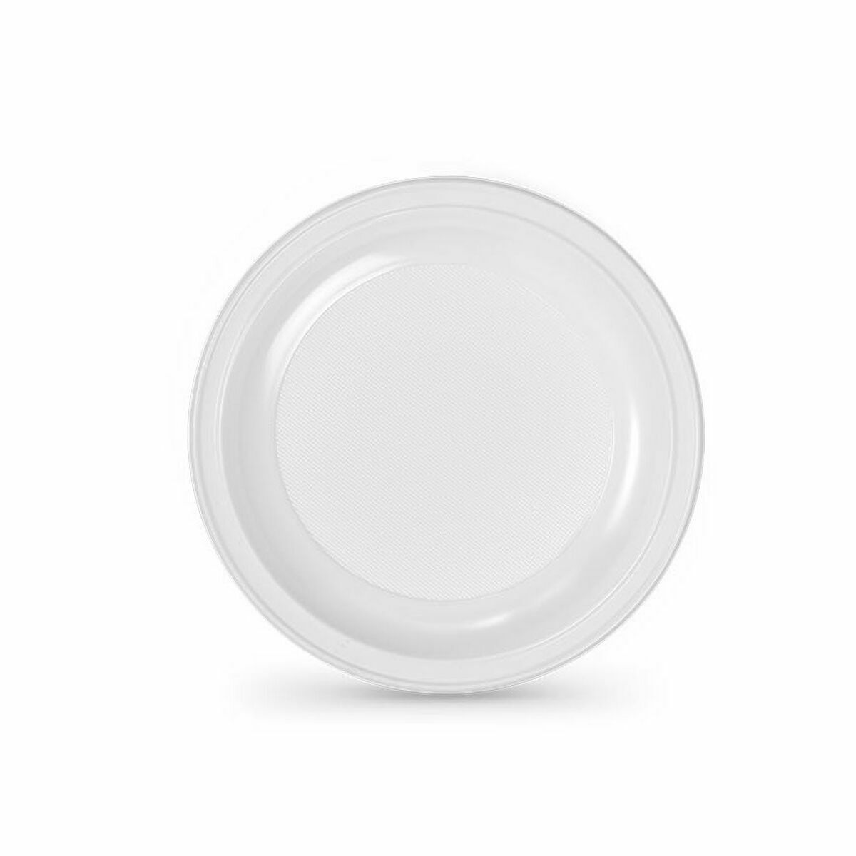 Set di piatti riutilizzabili Algon Bianco Plastica 22 x 22 x 1,5 cm (36 Unità)