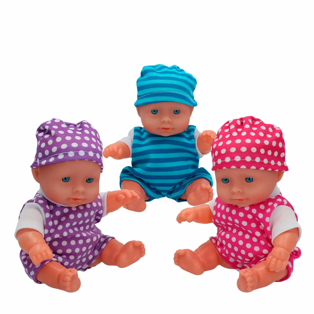 Set di Bambole Colorbaby Pitusos 3 Pezzi 20 cm 13 x 20 x 6,5 cm 6 Unità