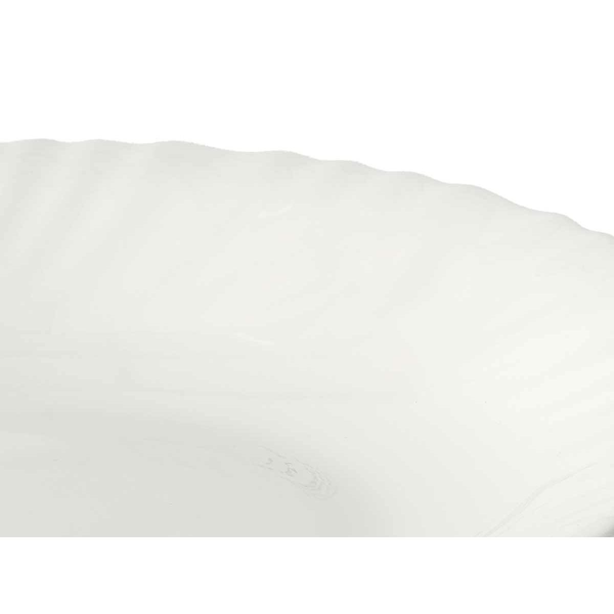 Piatto Fondo Bianco Vetro 21,5 x 3 x 21,5 cm (24 Unità)