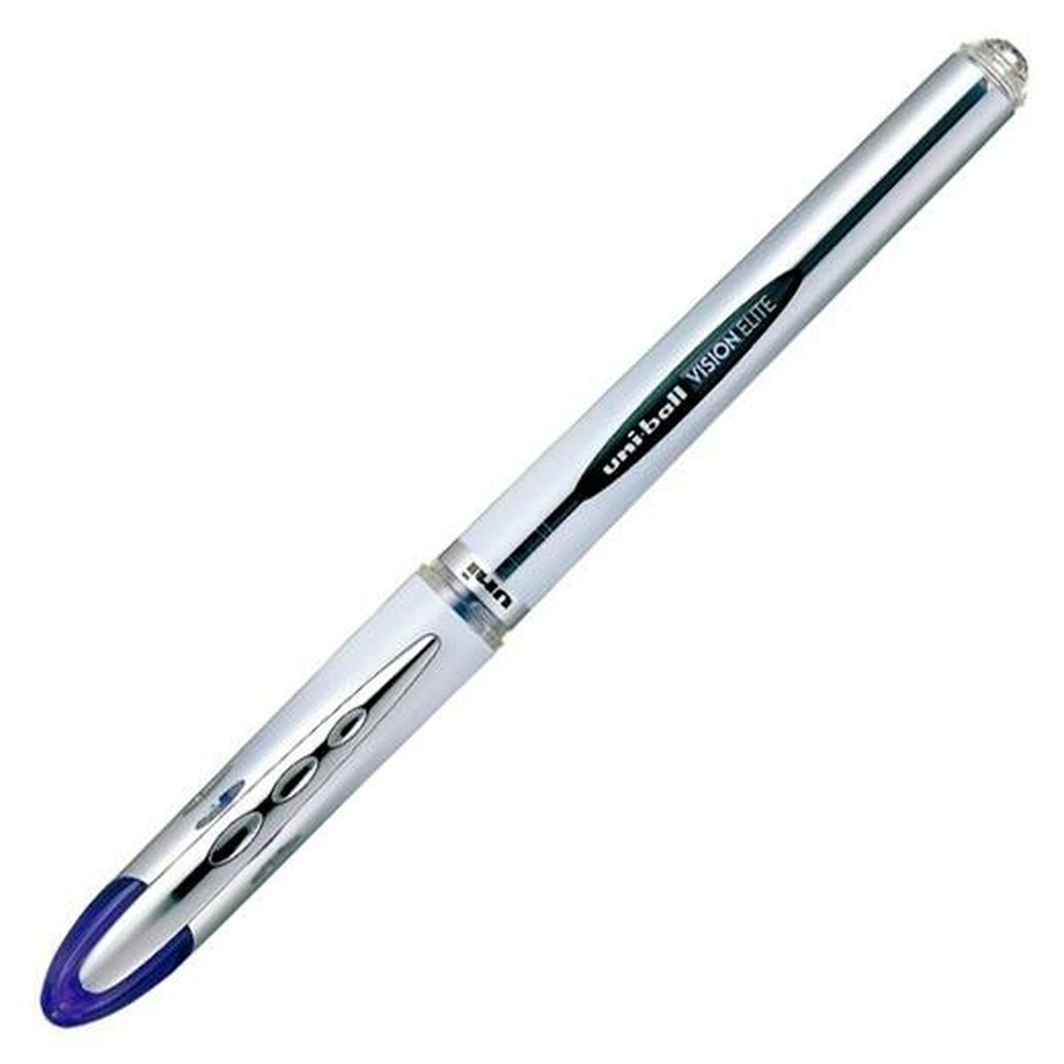 Penna a inchiostro liquido Uni-Ball Vision Elite UB-205 Azzurro 0,4 mm (12 Pezzi)