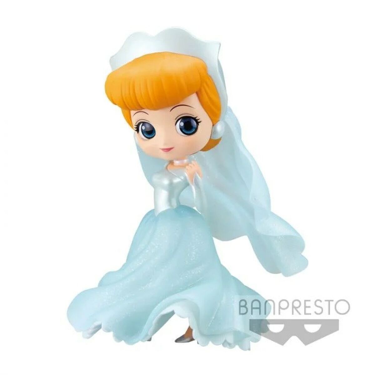 Statuina da Collezione Princesses Disney Q Posket Cinderella PVC 14 cm