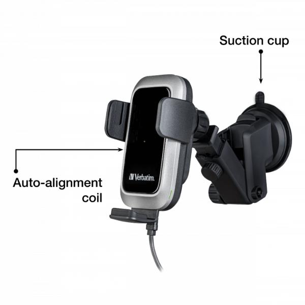 PRO QI FAST WIRELESS CAR CHARGER
