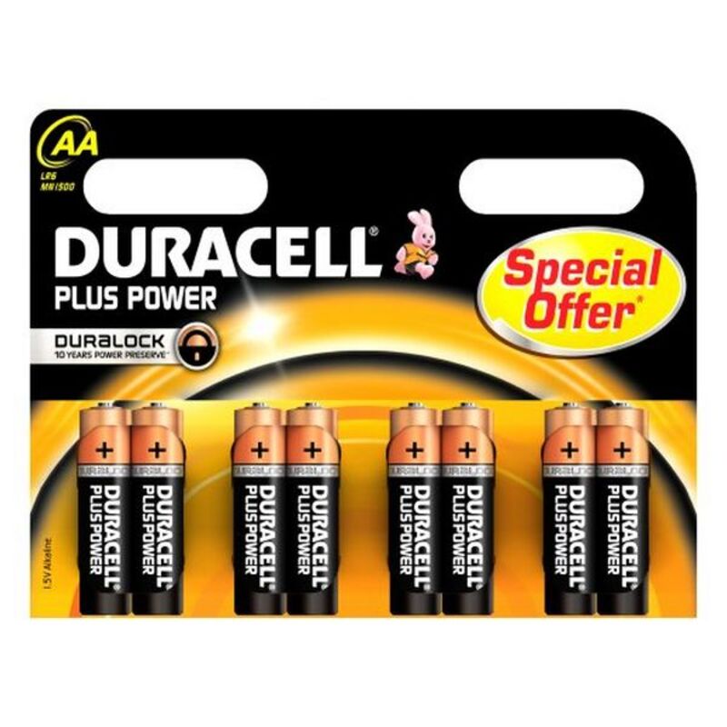 Batterie Alcaline DURACELL LR06 LR6 AA 1.5V (8 pcs) AA