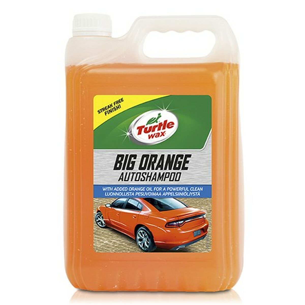 Shampoo per auto Turtle Wax Big Orange Arancio 5 L