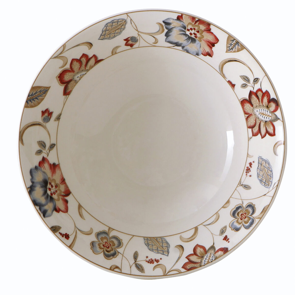 Insalatiera Queen´s By Churchill Jacobean Ceramica servizio di piatti (Ø 23,5 cm) (3 Unità)