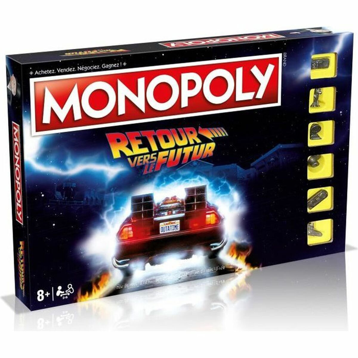 Gioco da Tavolo Monopoly Back to the Future (FR)