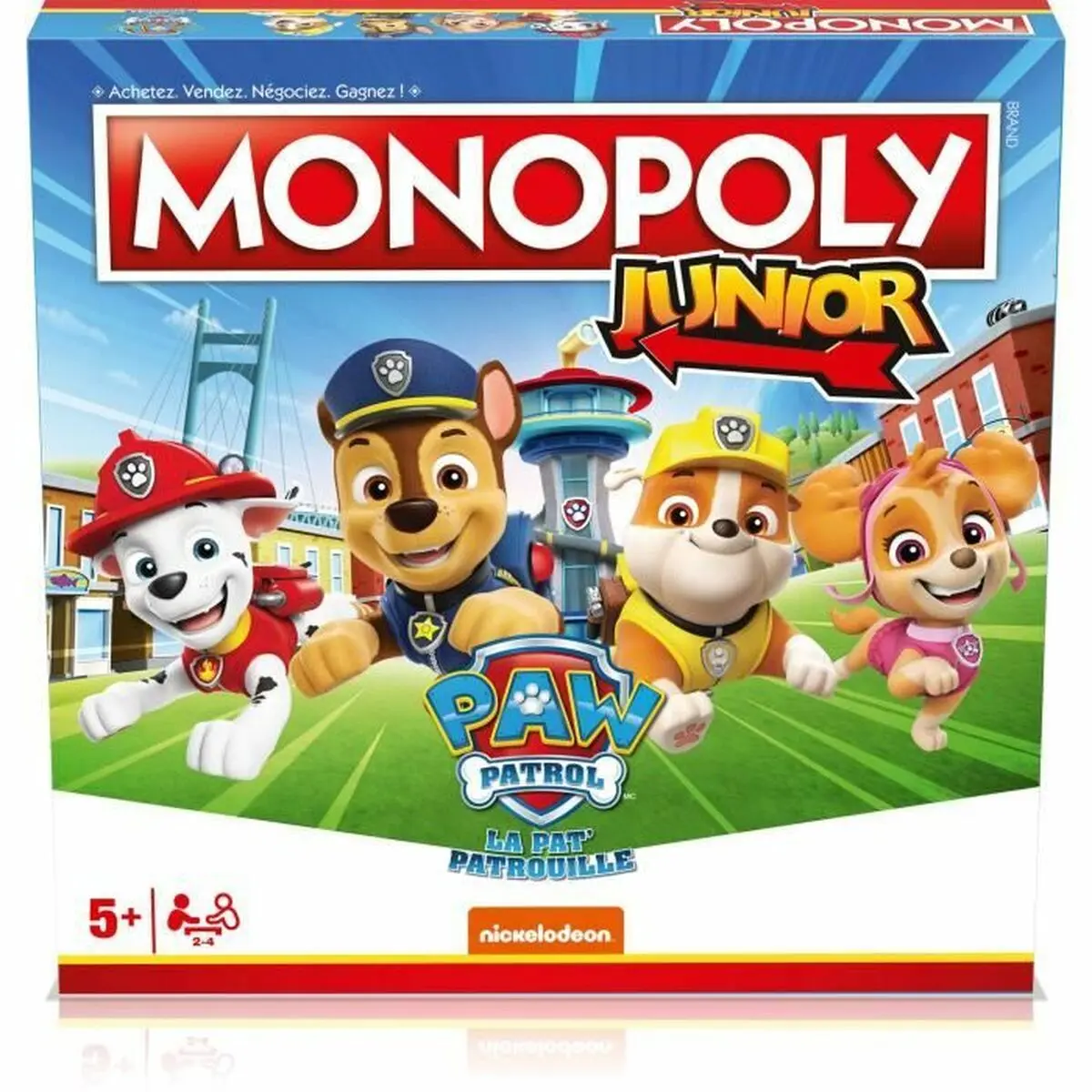 Gioco da Tavolo Monopoly Winning Moves Paw Patrol