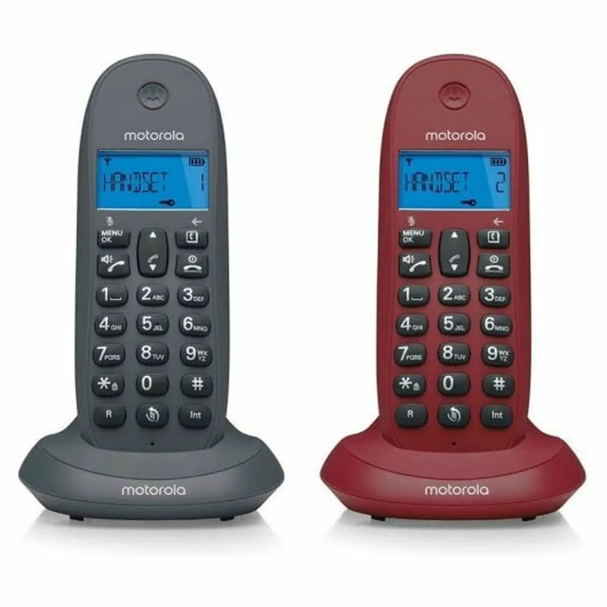Telefono Senza Fili Motorola C1002 LCD DECT