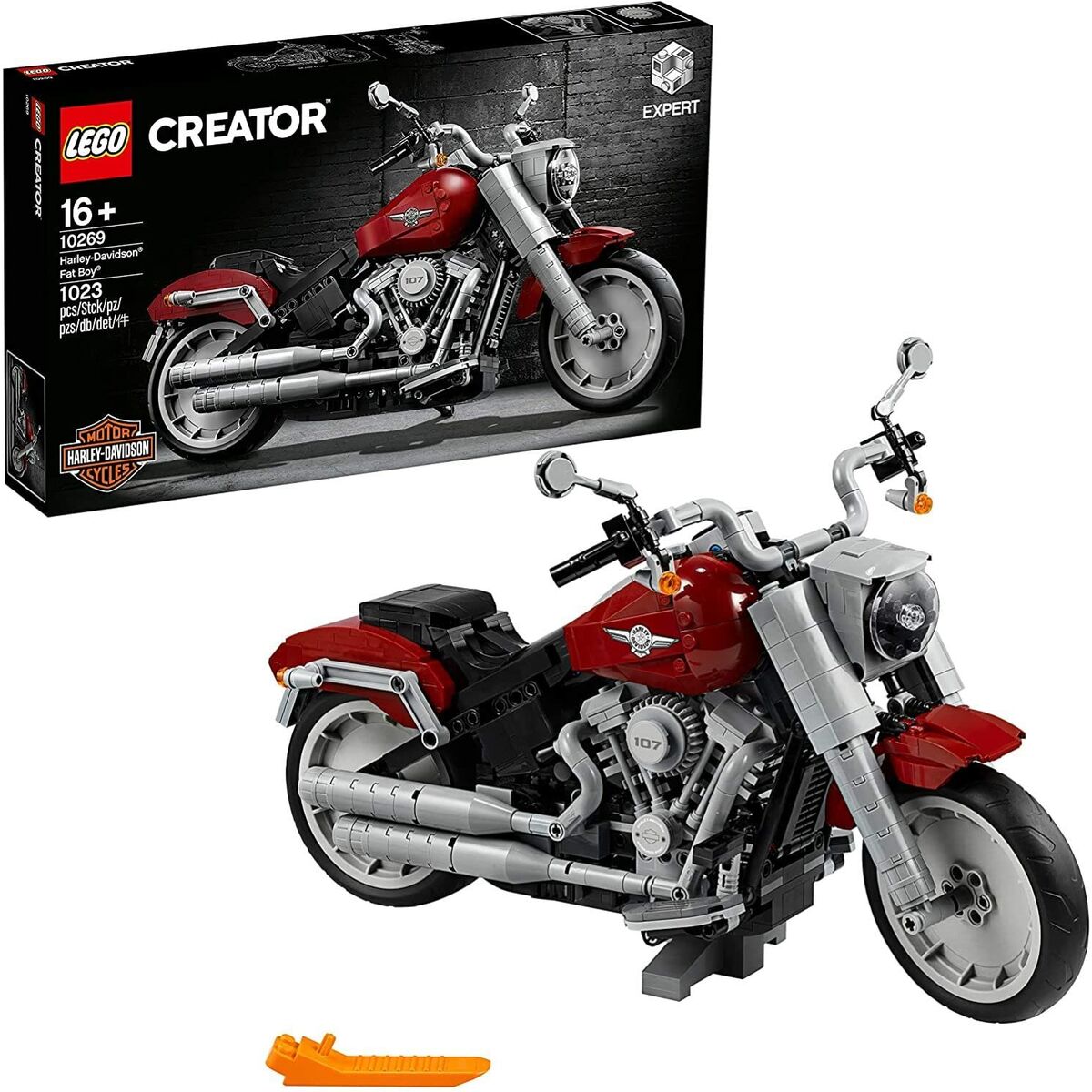 Playset Lego Creator Expert: Harley-Davison Fat Boy 10269 1023 Pezzi 18 x 20 x 33 cm