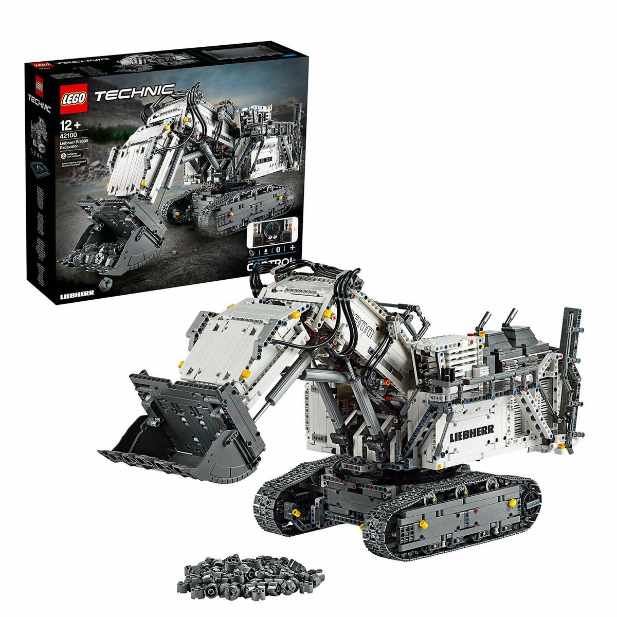 Playset Lego Technic: Liebherr R9800 Excavator 42100 4108 Pezzi 27 x 39 x 65 cm