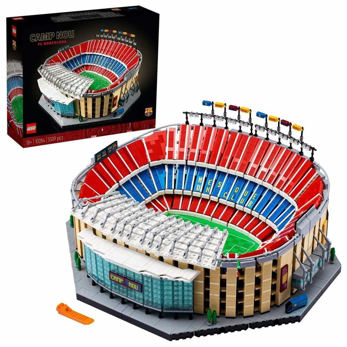 Playset Lego Icons: Camp Nou - FC Barcelona 10284 5509 Pezzi 49 x 20 x 46 cm