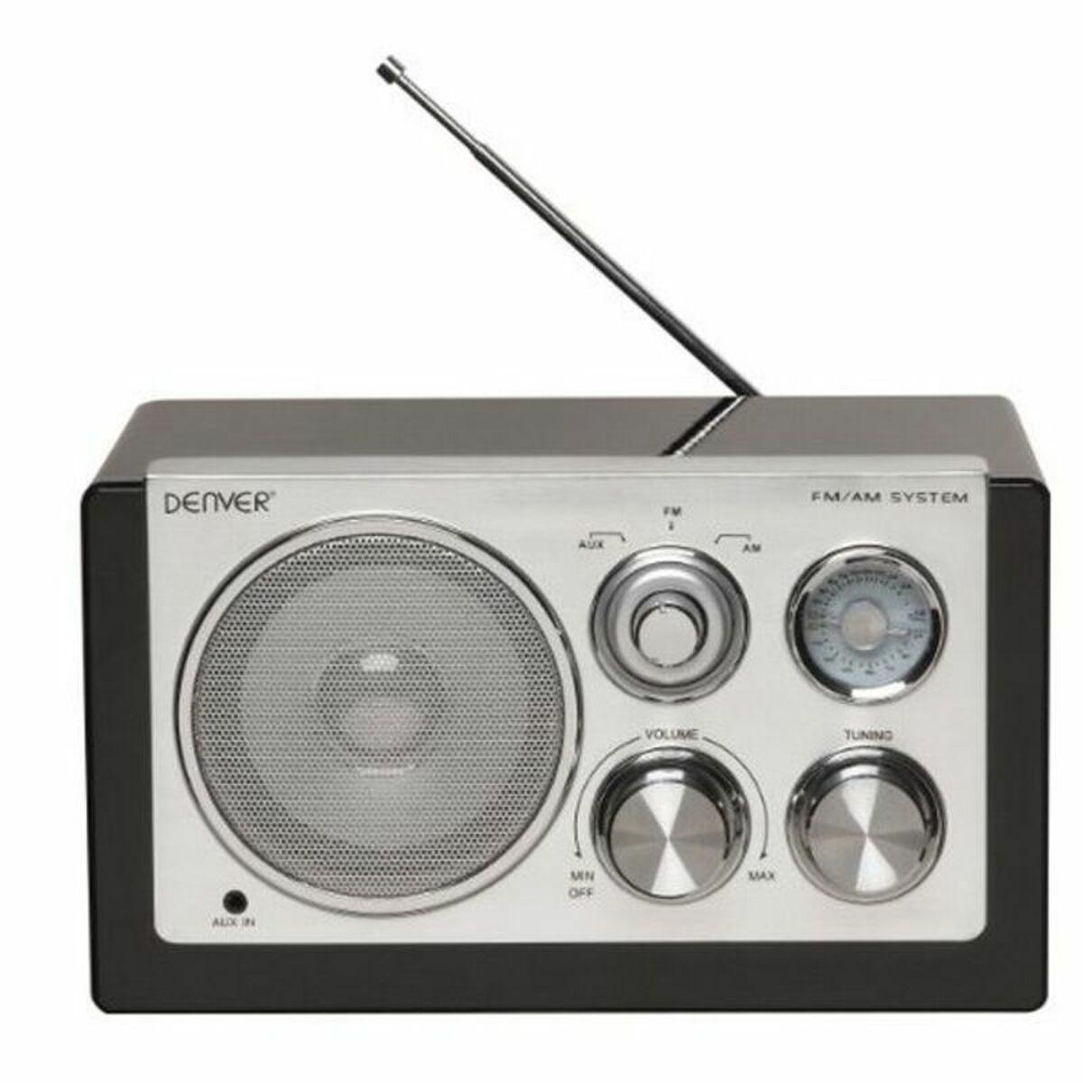 Radio Portatile Denver Electronics TR-61BLACK Nero