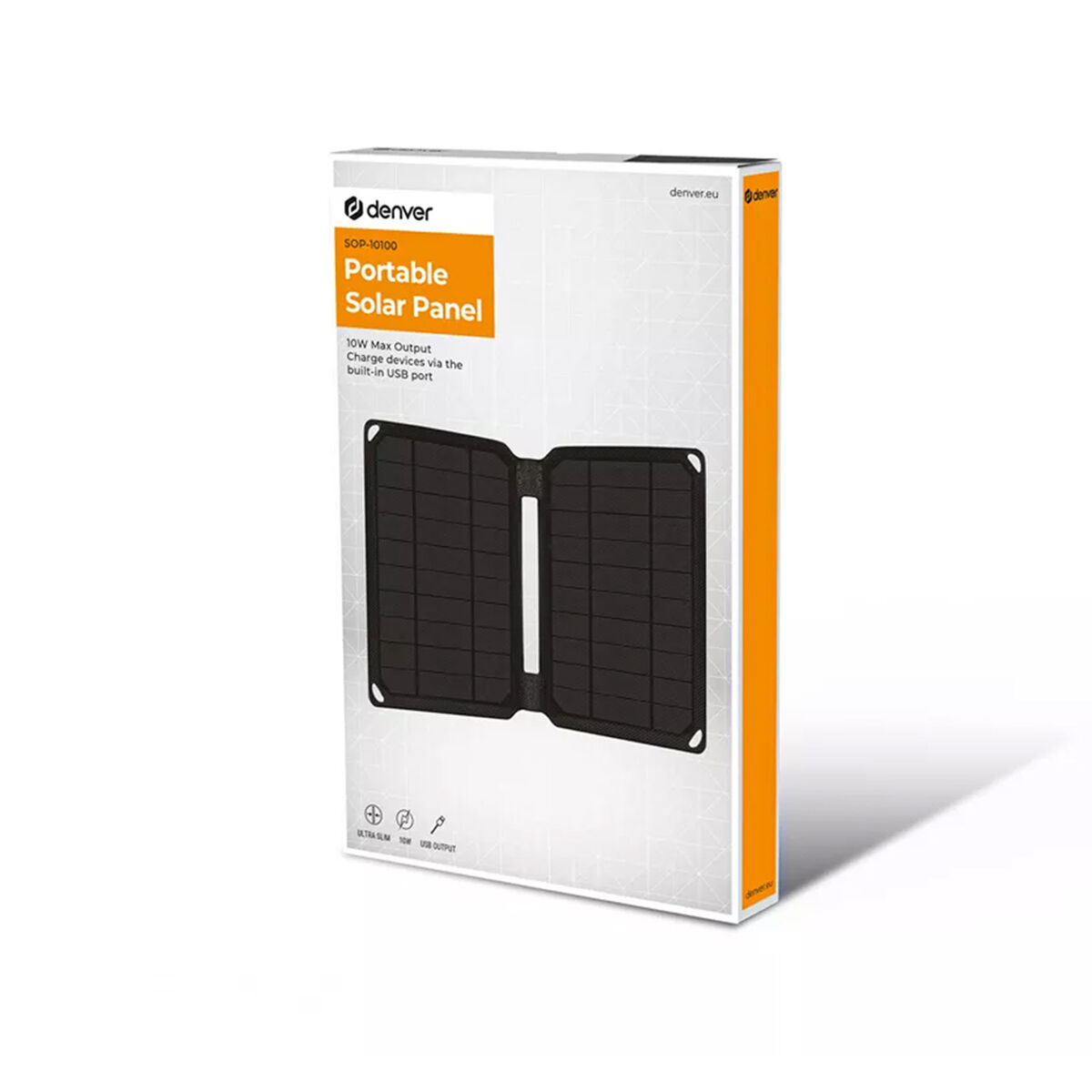 Pannello solare Denver Electronics 10 W Pieghevole