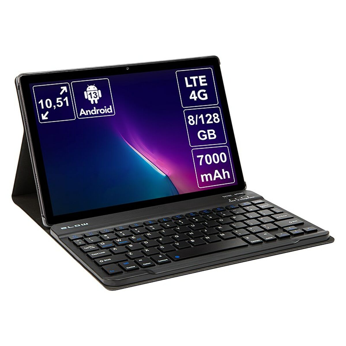 Tablet Blow Platinum TAB 11 10,5" Unisoc Tiger T618 8 GB RAM 128 GB Nero