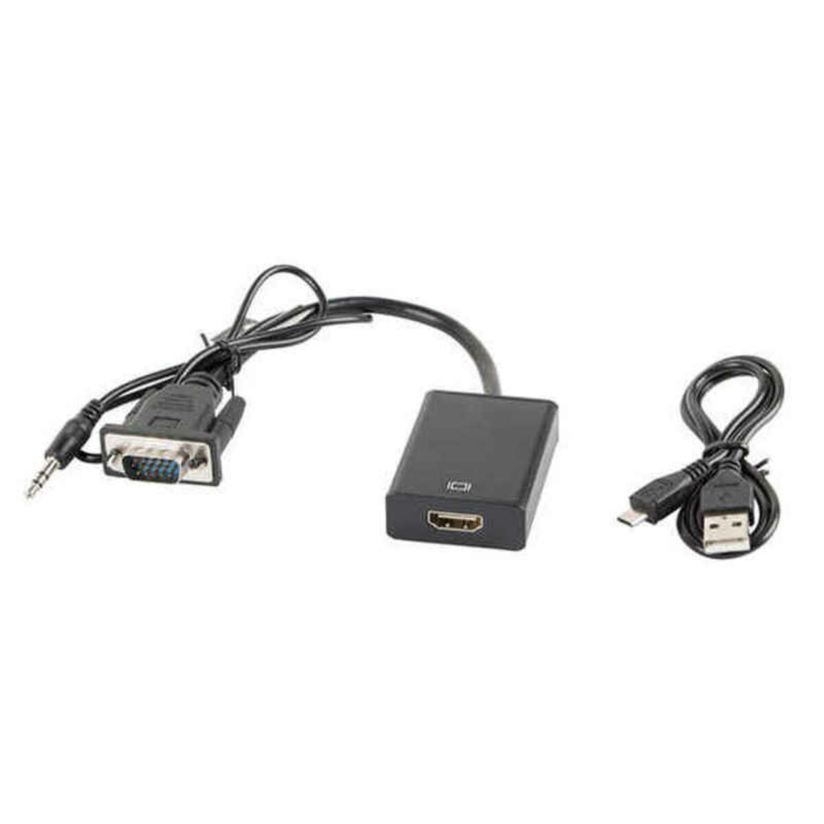 Adattatore HDMI con VGA Lanberg AD-0021-BK