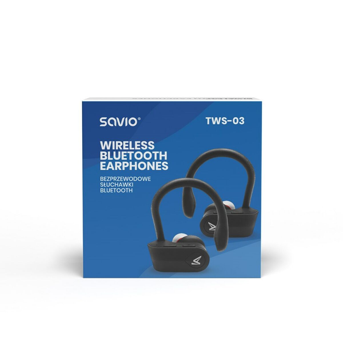 Auricolari in Ear Bluetooth Savio TWS-03 Nero Grafite