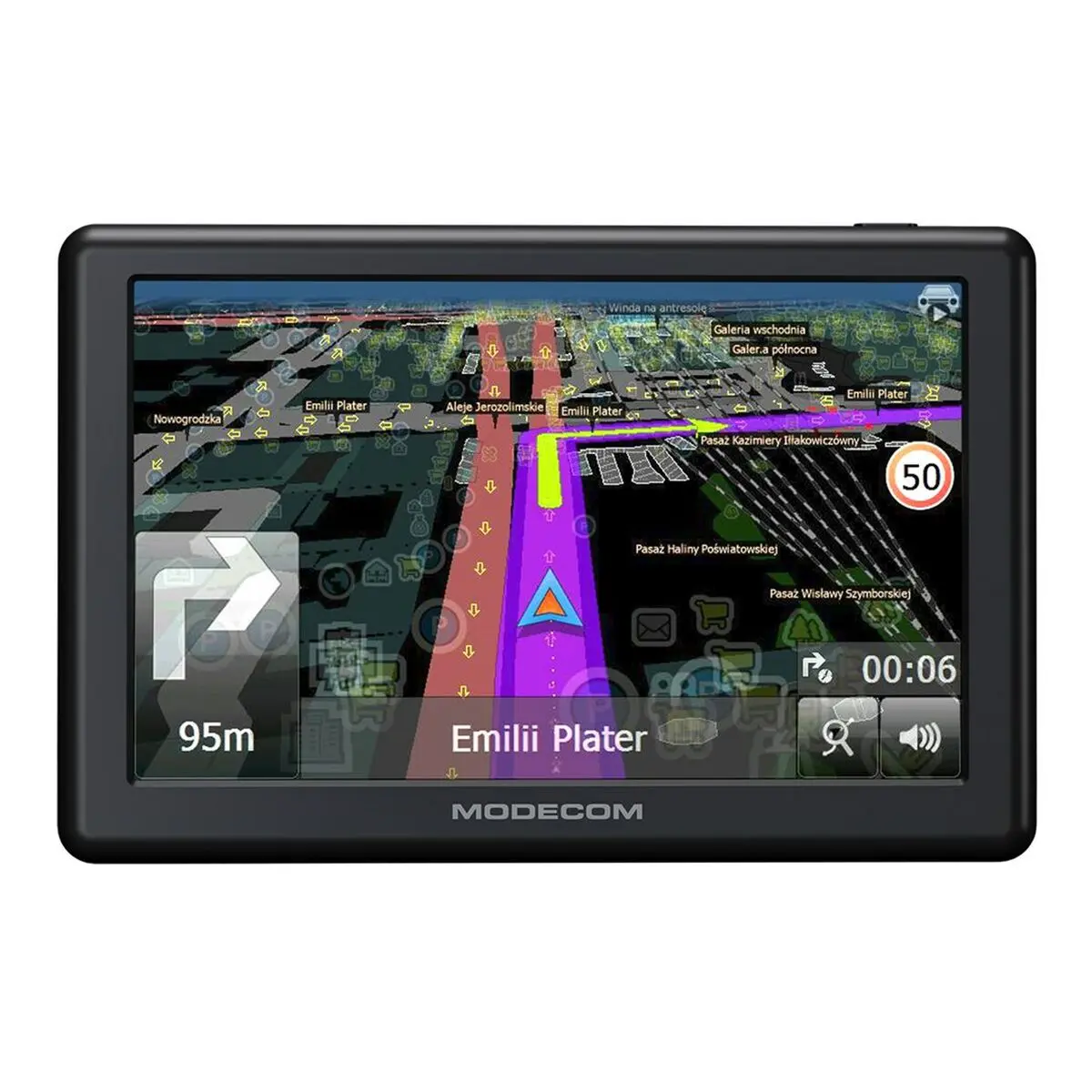 Navigatore GPS Modecom NAV-FREEWAYCX50-MF-EU 5"